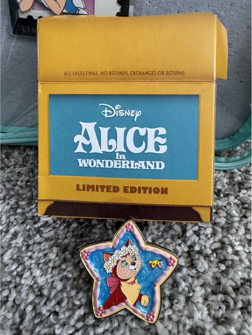 WDI D23 2026 Alice in Wonderland Mystery Dinah Sugar Cookie LE 400 Disney Pin